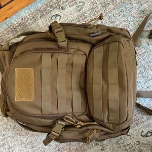 Tactical Brown Backpack